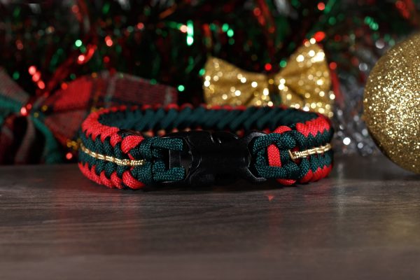 Karácsonyi paracord karkötő